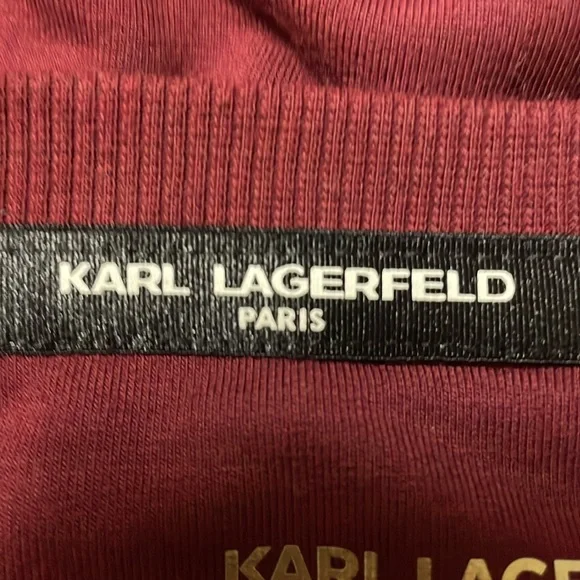 New Karl Lagerfeld sweatshirt material sweater 💋 - Picture 8 of 10